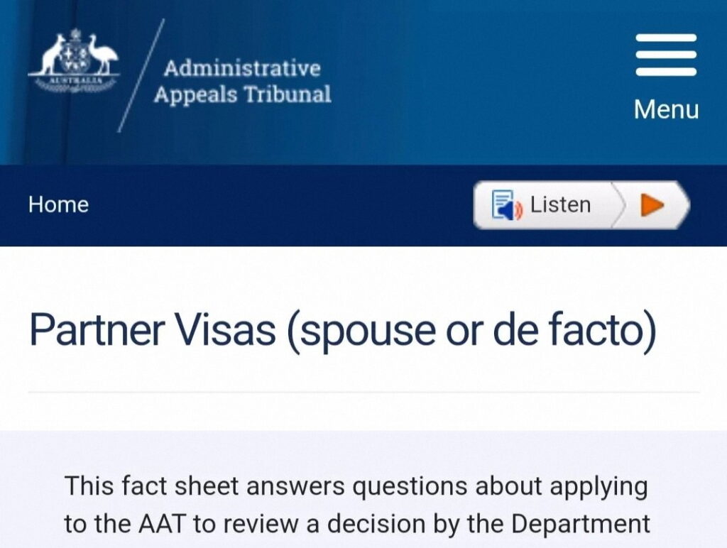 家庭团聚 雇主担保 移民签证 学生签证 AAT上诉 移民局